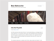 Tablet Screenshot of bearbahoochie.co.uk